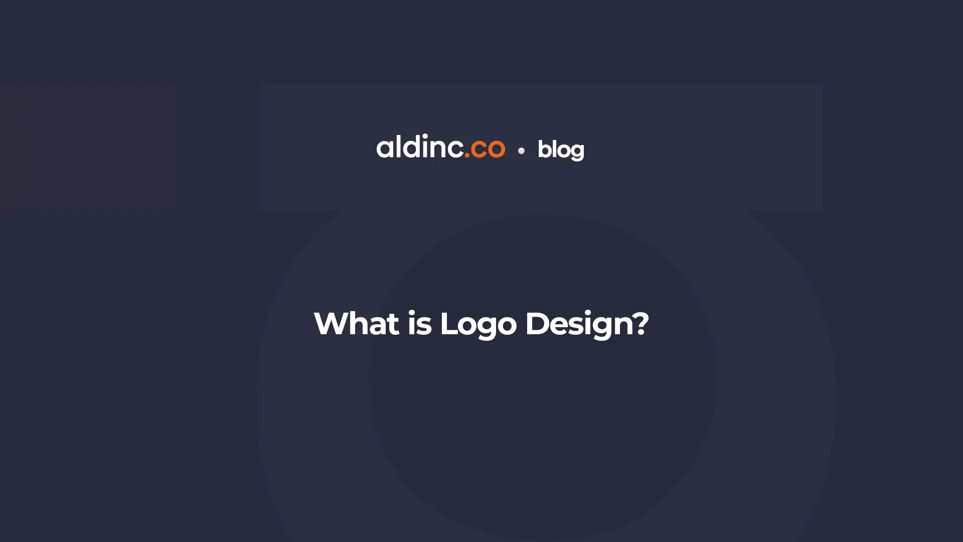 What is Logo Design?